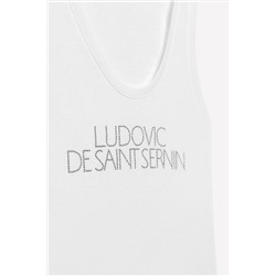 SHINY TEXT TOP LUDOVIC DE SAINT SERNIN x ZARA