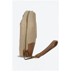 Cartera Beige