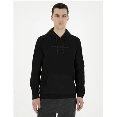 Siyah Regular Fit Sweatshirt