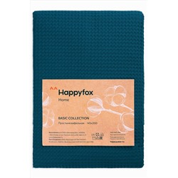 Простыня вафельная 145Х200 Happy Fox Home