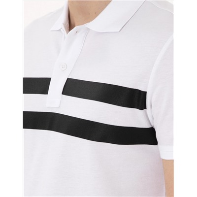 Beyaz Slim Fit Tişört