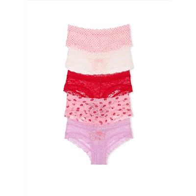 5-Pack Lace Cheeky Panties