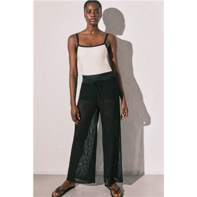 Bañador escote recto blanco semi brillante