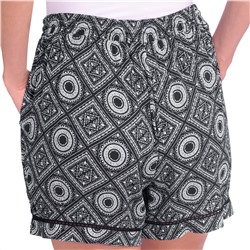 Damen Shorts mit Allover-Motiv