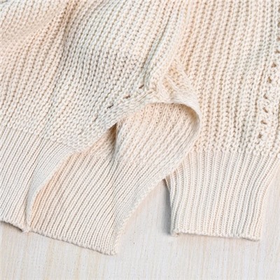 Свободный вязаный кардиган