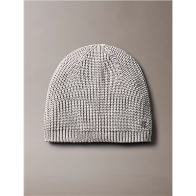 Metallic Knit Beanie