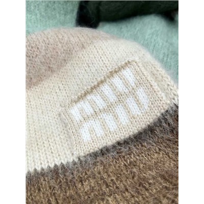 Теплый шерстяной шарф МИУ МИ*У