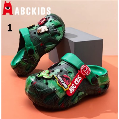 Детские сланцы-кроксы для мальчиков