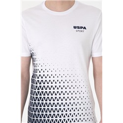 Erkek Regular Fit Bisiklet Yaka Beyaz Tişört