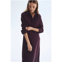 Женское платье рубашка с рукавами реглан  Н*М