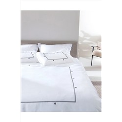 Madame Coco Lilas King Size Nakışlı Nevresim Takımı - Saten NT0000000113-8682116903691
