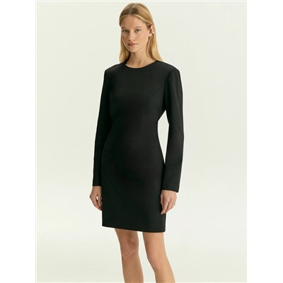 Платье приталенное выше колена, PL1681/nerro