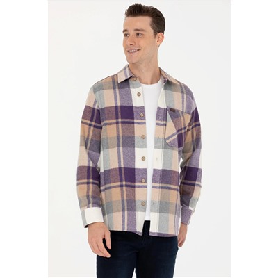 Erkek Oduncu Camel Gömlek