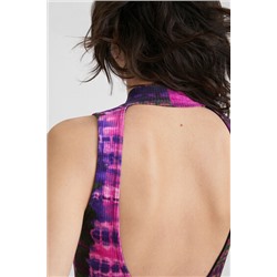 Body canalé tie-dye