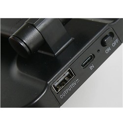 Rigor*s светодиодная настольная лампа с USB - портом для зарядки, 10 уровней яркости