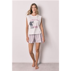 Pijama corto algodón Mafalda