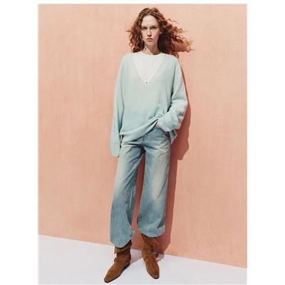 Женские прямые джинсы  МО*КО