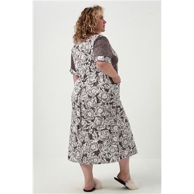 Халат домашний на молнии 83601