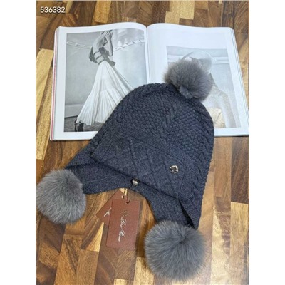 Женская шапка с помпоном  Lor*o Pian*a