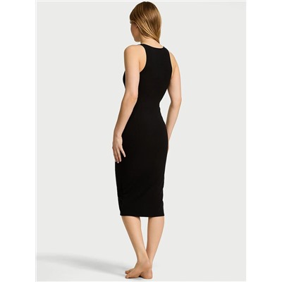 Victoria's Secret Shapewear by Victoria Smoothing Rib High-Neck Midi Dress