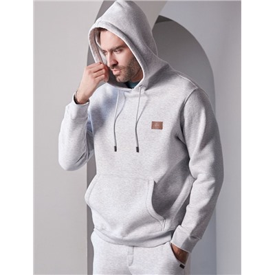 Худи из премиального футера трехнитки с начесом