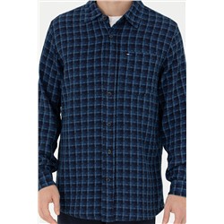 Erkek Mavi Jean Gömlek