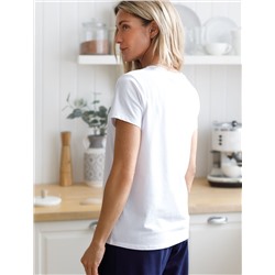 Футболка из 100% хлопка с авторским принтом