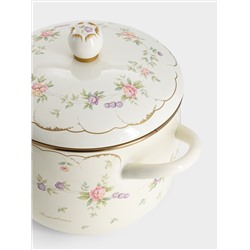 Кастрюля, 3,8 л, 20 см, эмалированная, Воспоминание