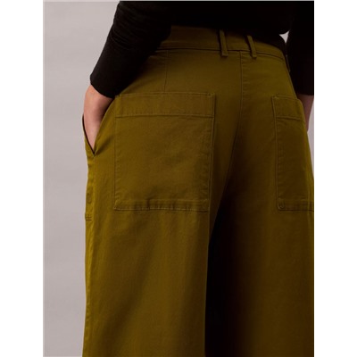 Cropped Utility Pants