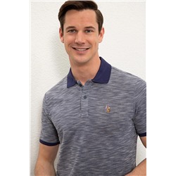 Erkek Lacivert Polo Yaka Tişört