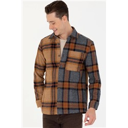 Erkek Oduncu Camel Gömlek