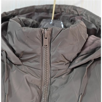 Женское зимнее толстое ветрозащитное теплое стеганое хлопковое пальто с капюшоном