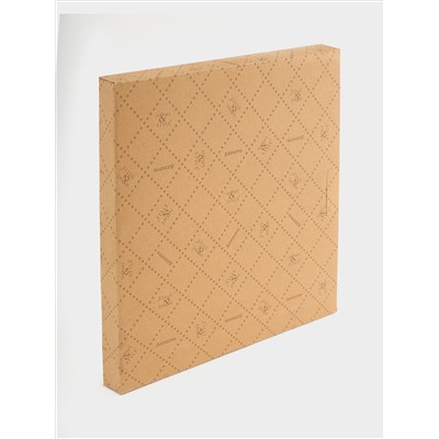 Тарелка обеденная, 27 см, керамика, голубая, Спираль, Azurro