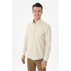 Erkek Taş Uzun Kollu Gömlek