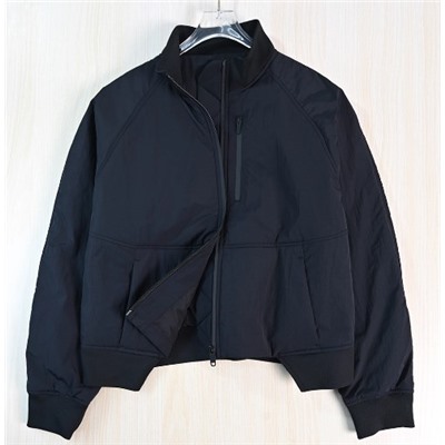 Изысканная и шикарная водоотталкивающая стеганая куртка с воротником-стойкой LULULEMO*N