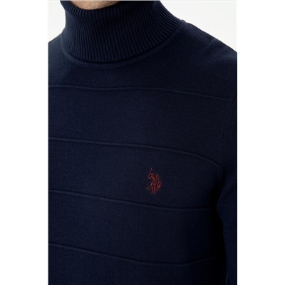 Erkek Lacivert Kazak