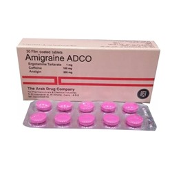 Amigraine adco от мигрени 30 tab