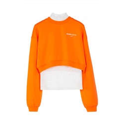 Sudadera 2 en 1 Naranja