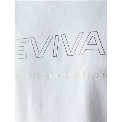 Свободная футболка  с авторским принтом