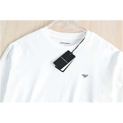 Мужская хлопковая футболка  ЭМПОРИО АРМАН*И