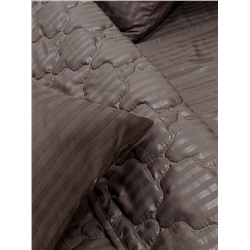 Комплект постельного белья с одеялом New Style КМ-231 шоколад