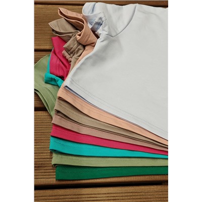 83908 укороченная футболка женская