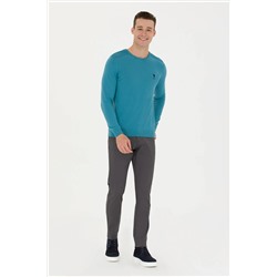 Erkek Petrol Basic Kazak