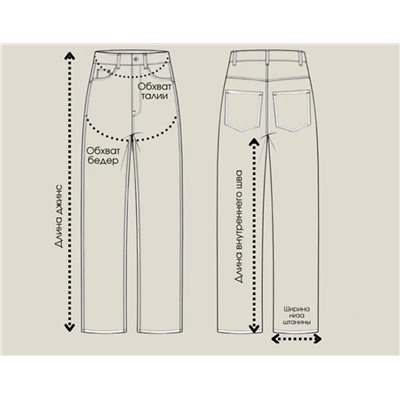 Женские джинсы экспорт в Россию OZON/WB