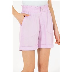 Kadın Manolya Dokuma Şort