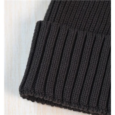 Зимняя теплая вязаная шапка EMPORIO ARMAN*I