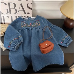 Джинсовое платье для девочек (90-140)