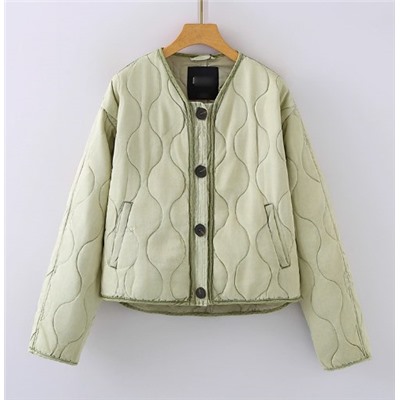 Женская куртка старого стиля с потертыми швами в ретро-стиле МАНГ*О