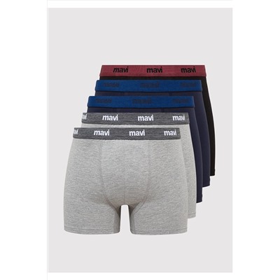 Mavi 5li Basic Boxer 0910618-900