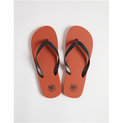 Flip Flops, Men, Orange